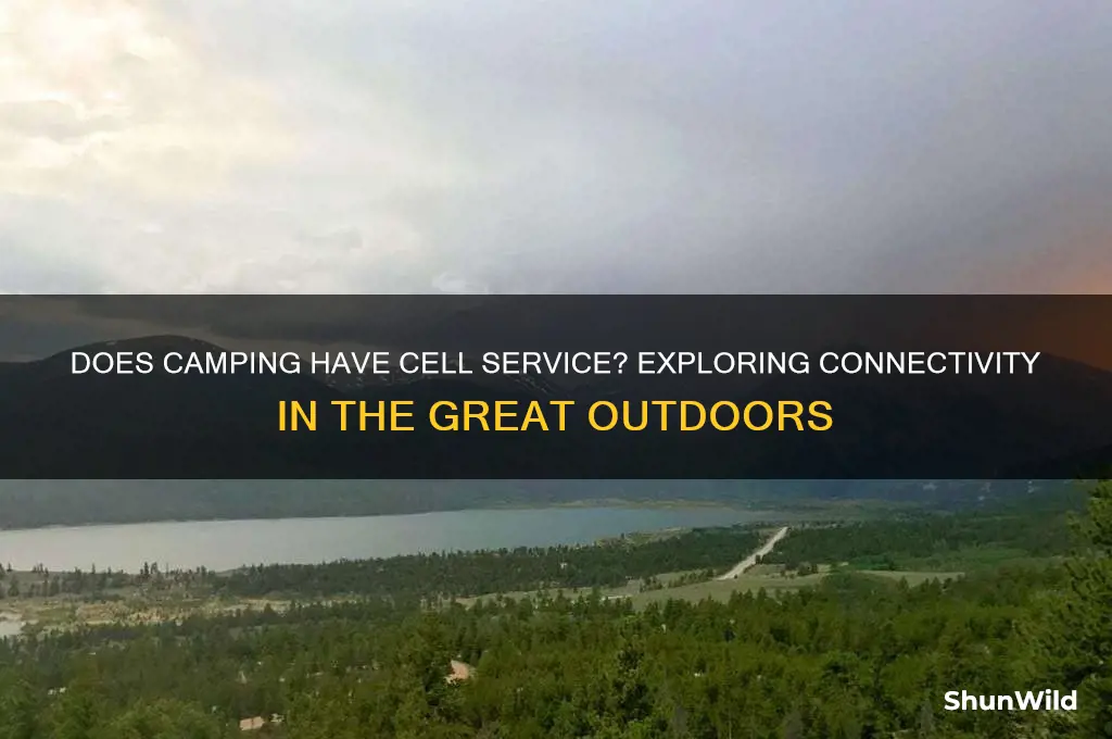 does camping have cell service