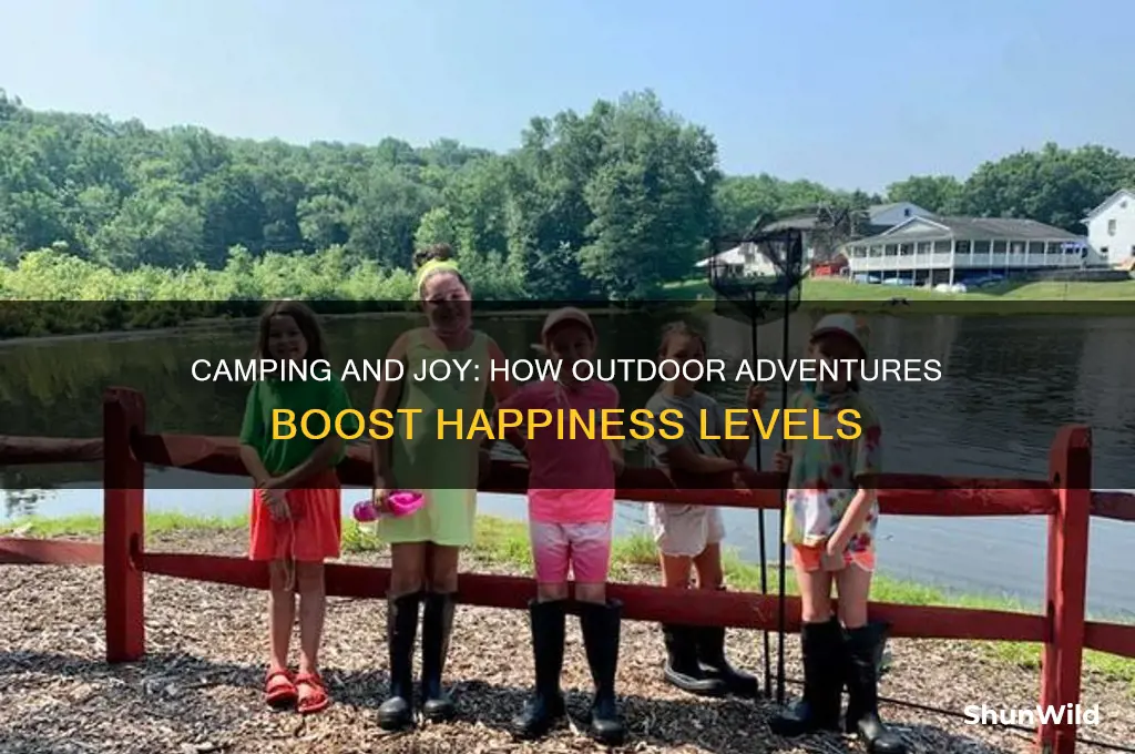 does camping raise happiness