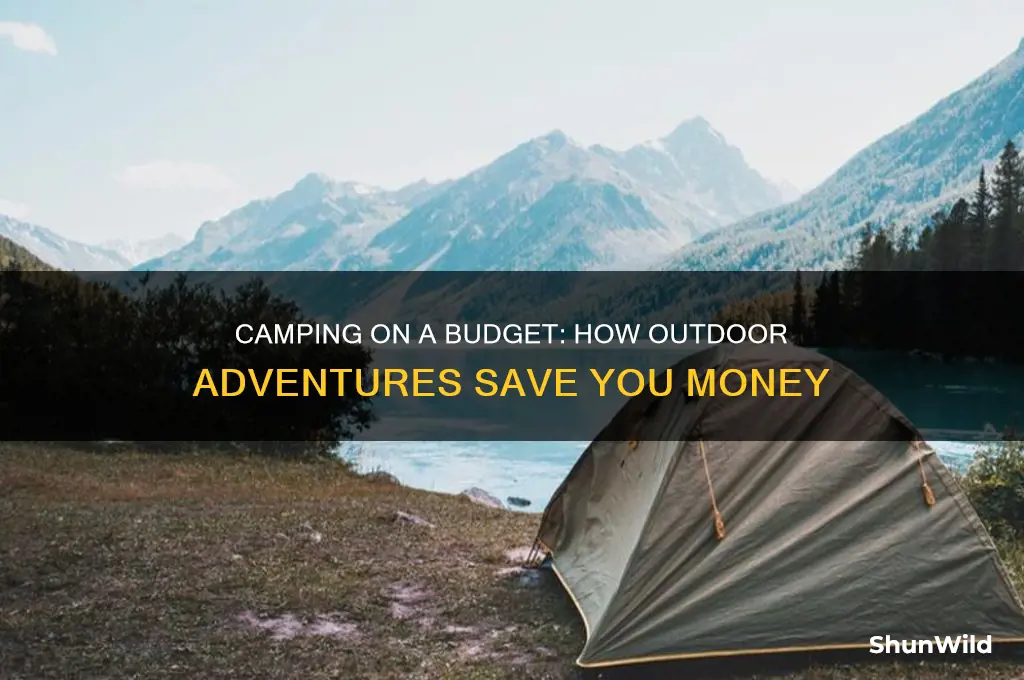 does camping save money