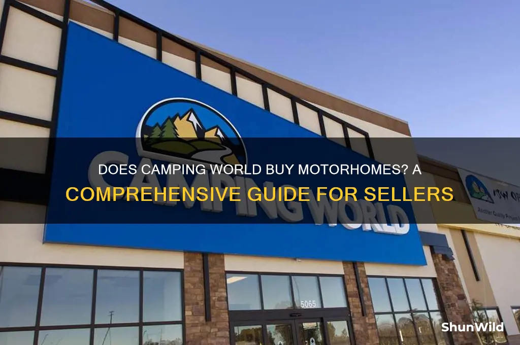 does camping world buy motorhomes