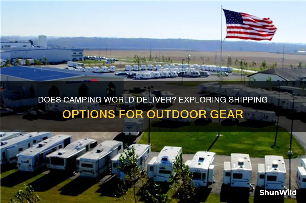 does camping world delivery