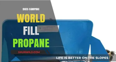 Does Camping World Fill Propane? A Complete Guide for Campers