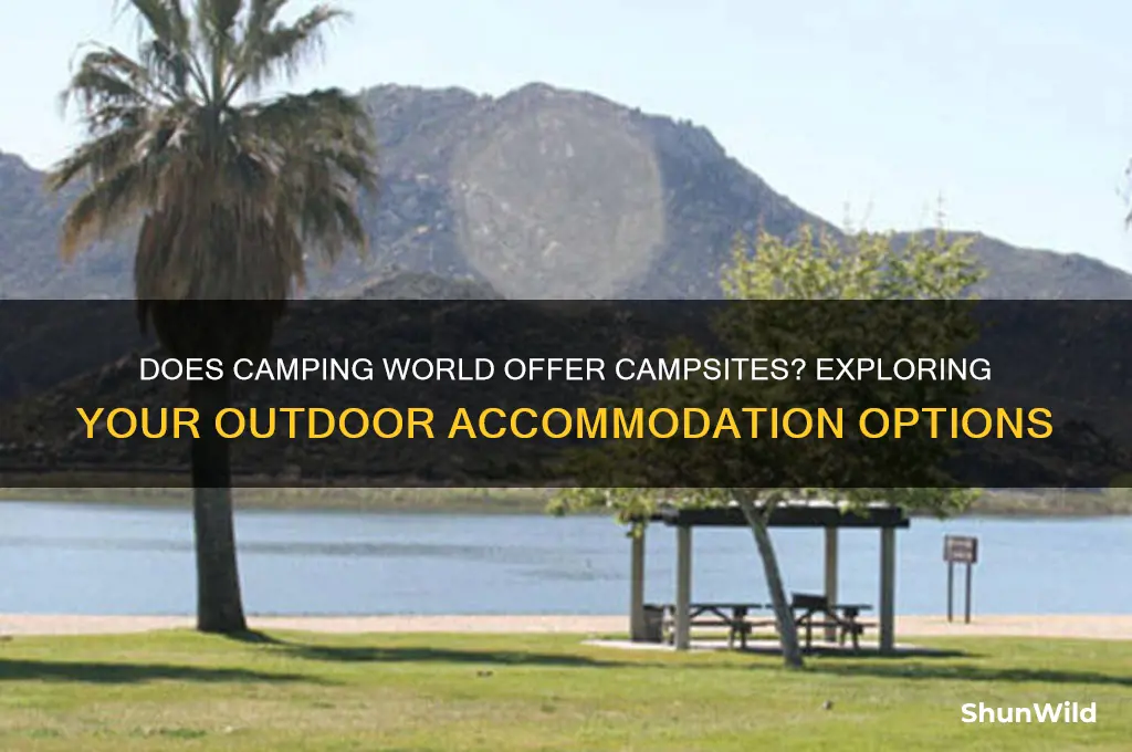 does camping world have campsites