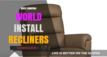 Does Camping World Install Recliners? A Complete Guide for RV Owners