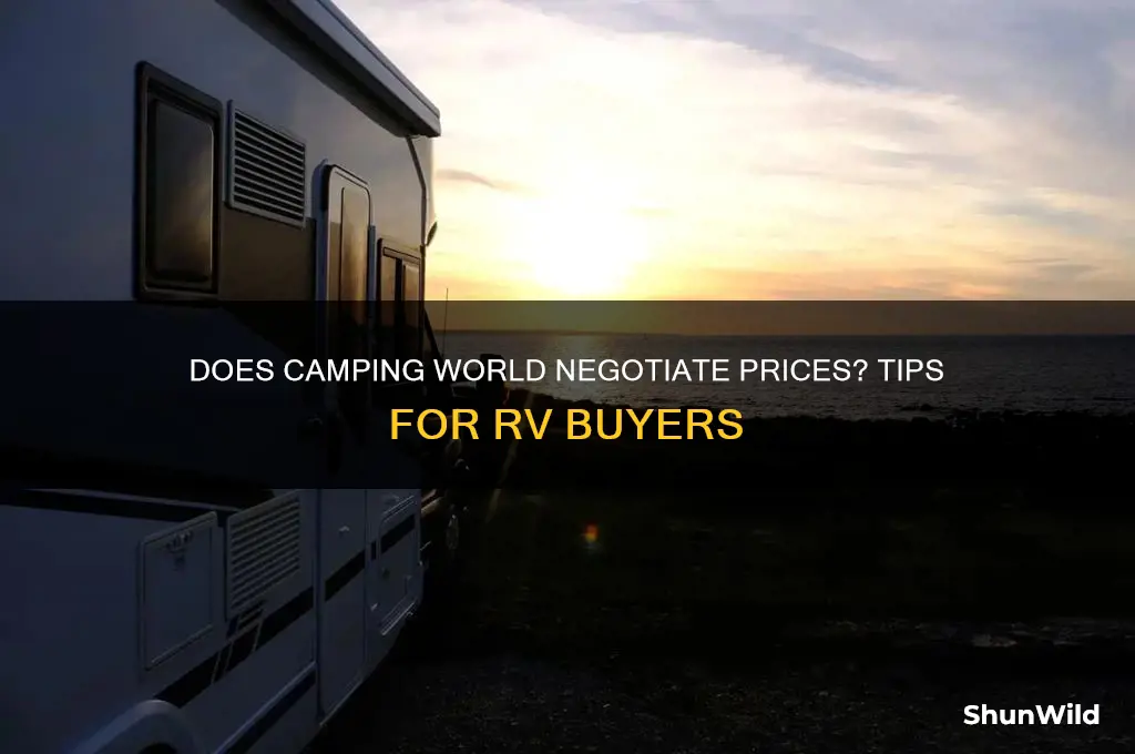 does camping world negotiate