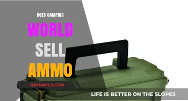 Does Camping World Sell Ammo? Exploring Their Product Offerings