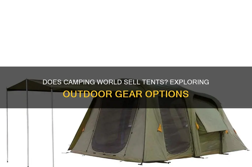 does camping world sell tents