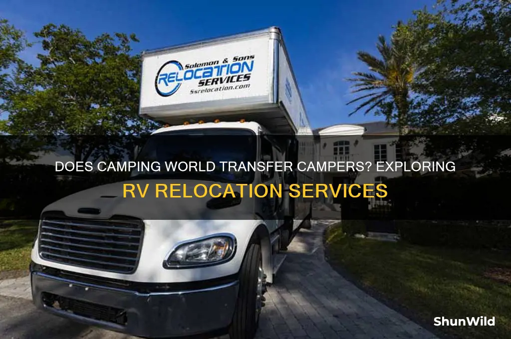 does camping world transfer campers