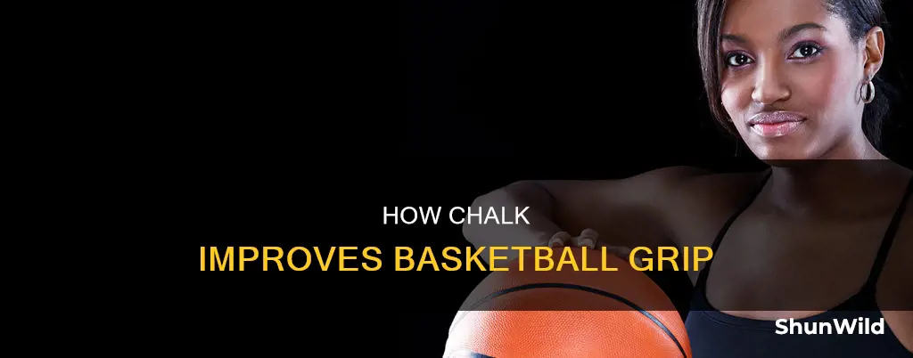 does chalk help grip basketball