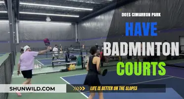 Badminton at Cimarron Park: Courts and Facilities