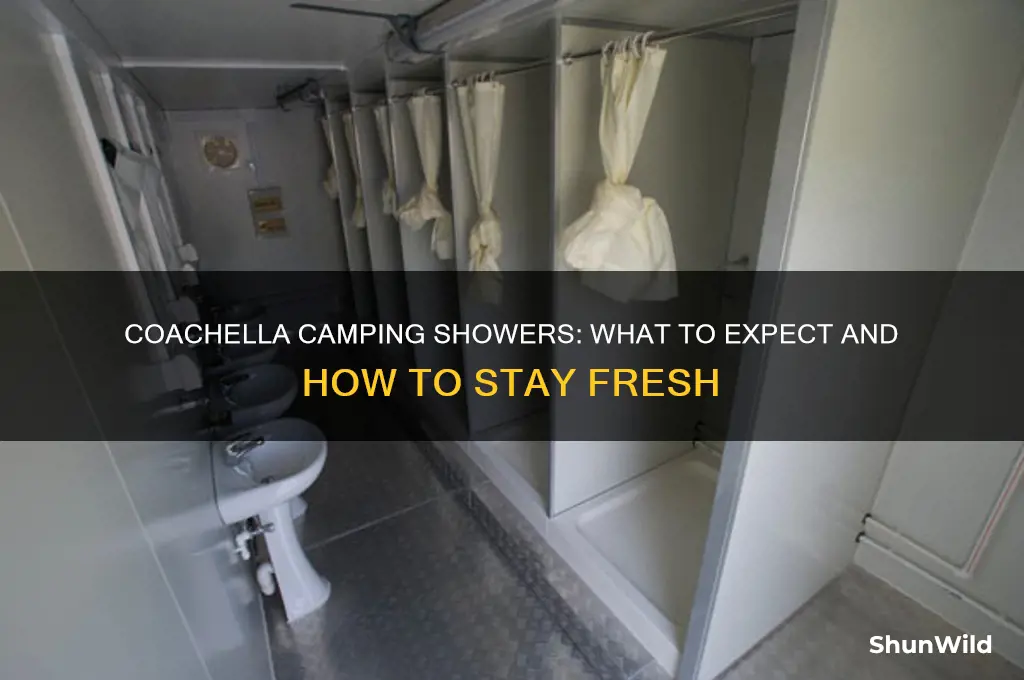 does coachella camping have showers