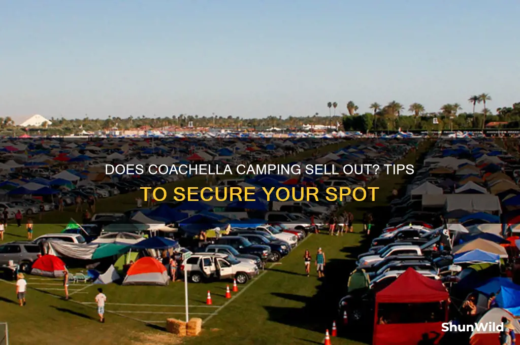does coachella camping sell out