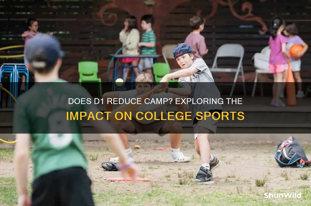 does d1 reduce camp
