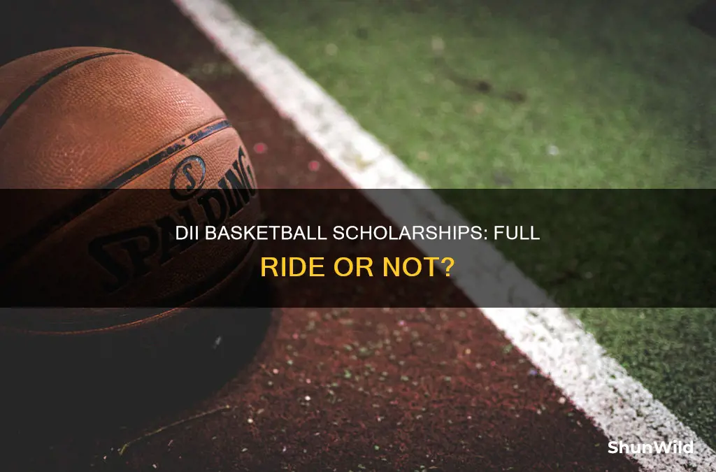 does dii basketball offer full scholasrships