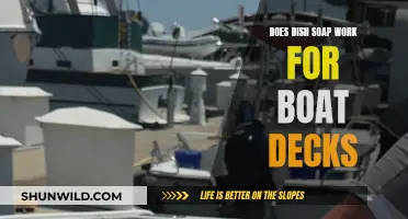 Boat Decks and Dish Soap: A Good Mix?