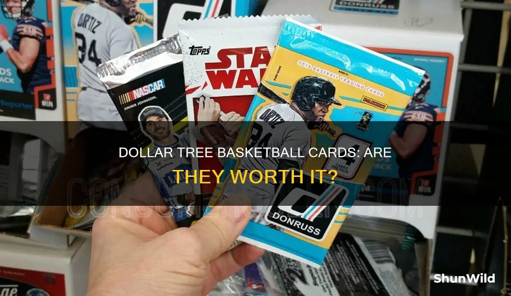 does dollar tree sell basketball cards