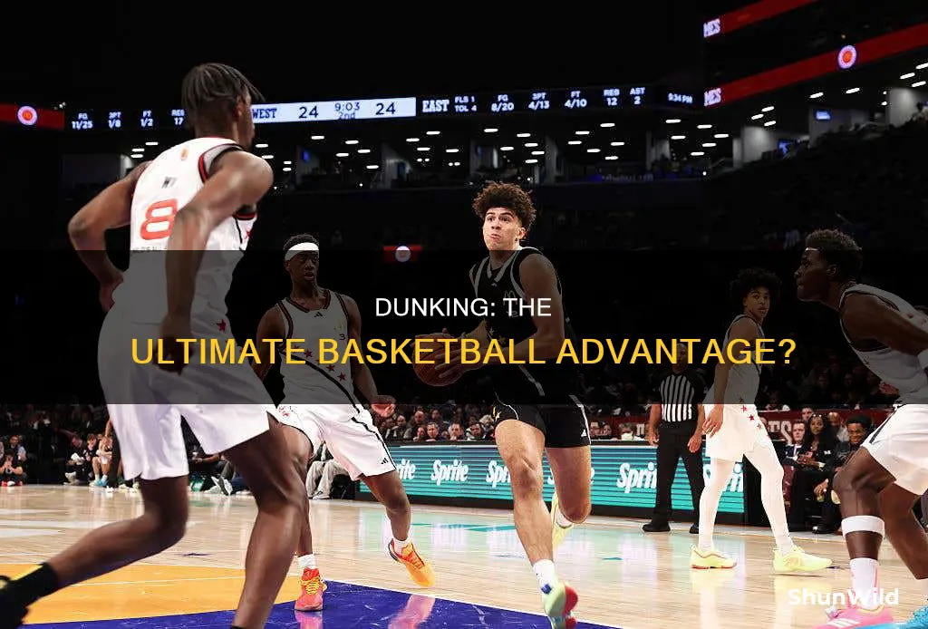 does dunking help you in basketball