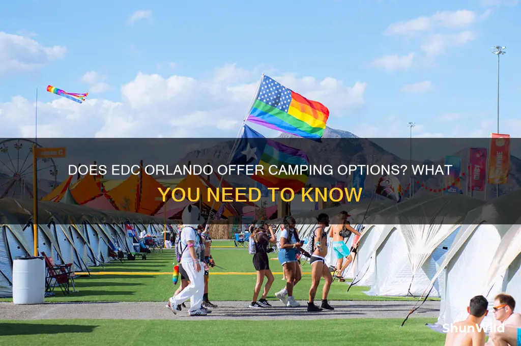 does edc orlando have camping