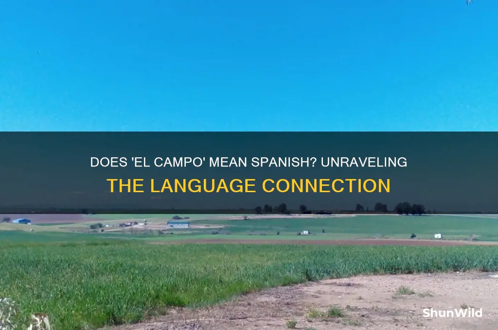 does el campo mean spanish