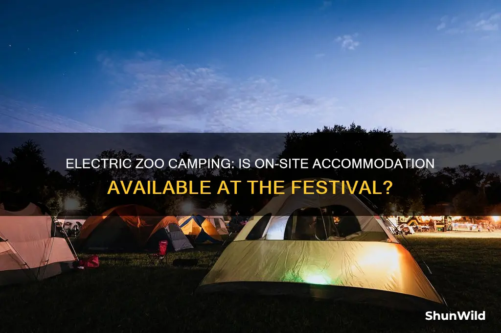 does electric zoo have camping