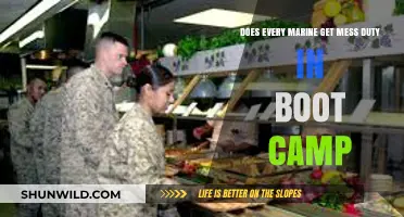 Mess Duty in Marine Boot Camp: Is It a Universal Experience?