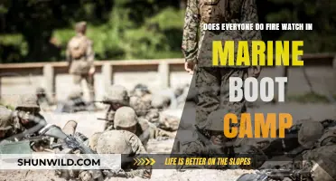 Fire Watch Duty: A Universal Marine Boot Camp Experience?