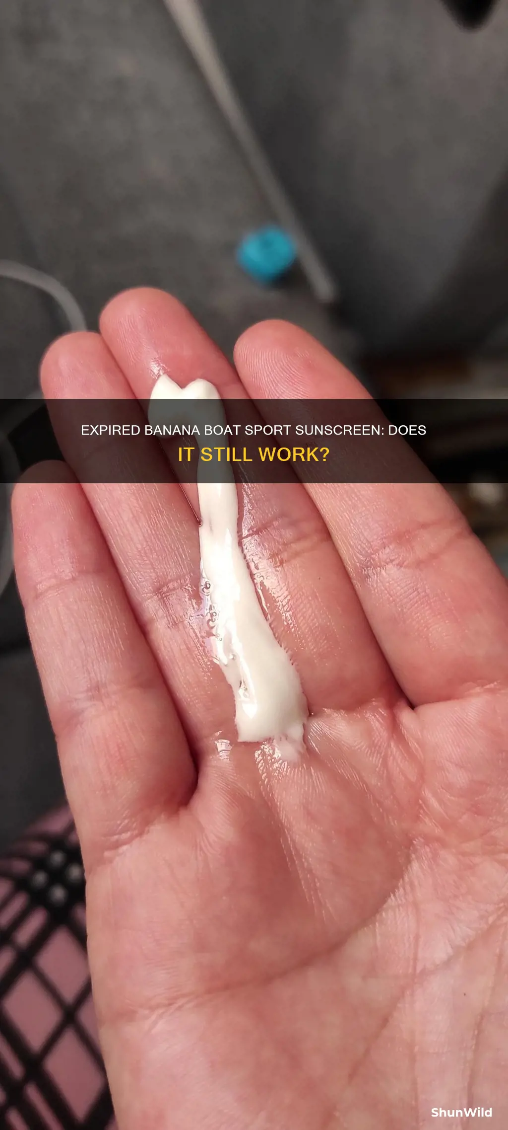 does expired banana boat sport sunscreen still work