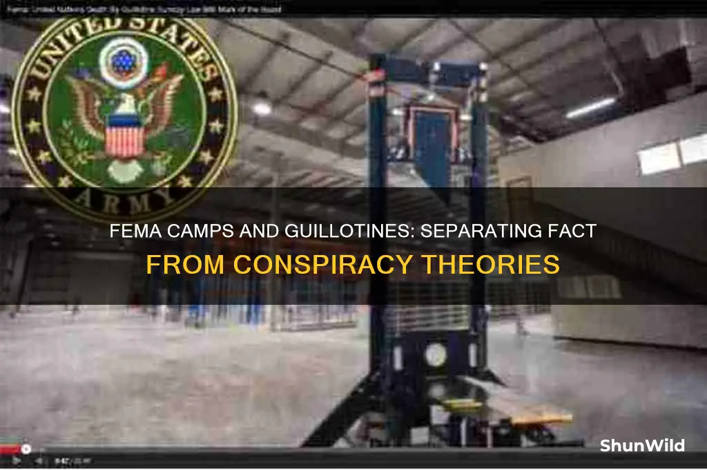 does fema camps have guillotines