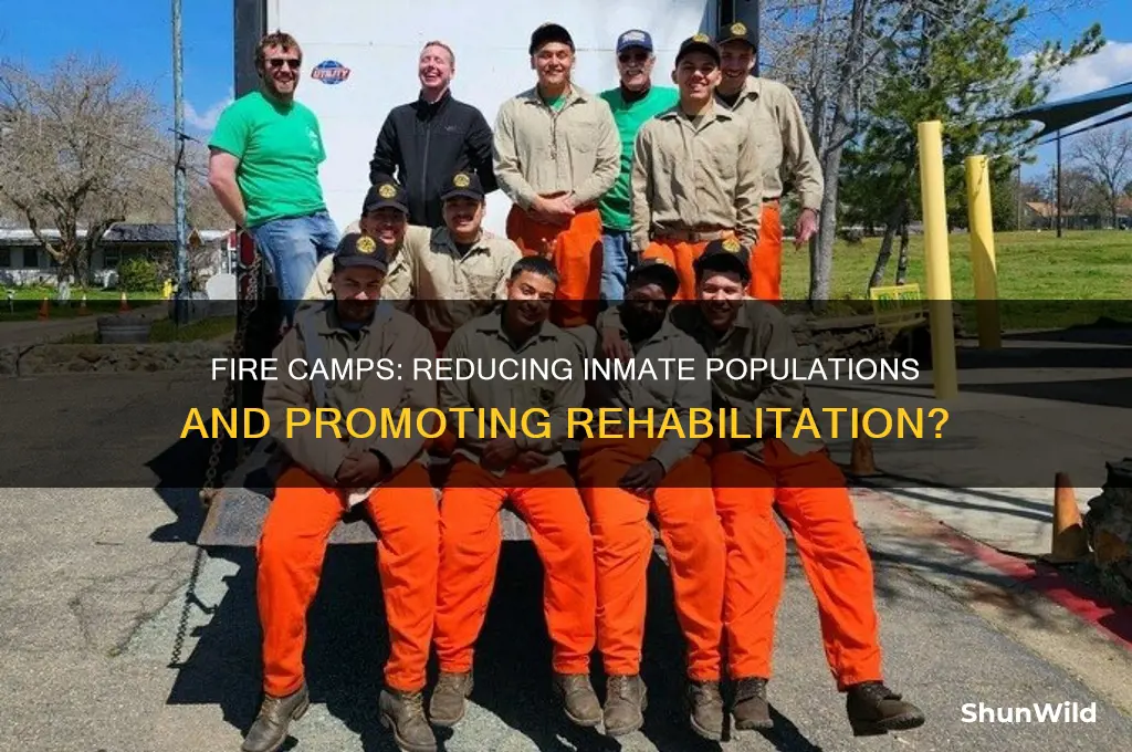 does fire camp reduce inmates