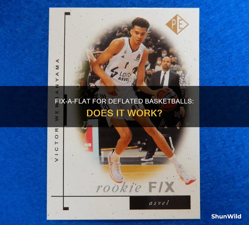 does fix a flat work on basketballs