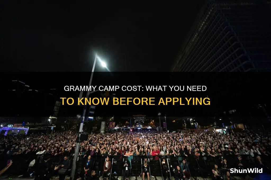 does grammy camp cost