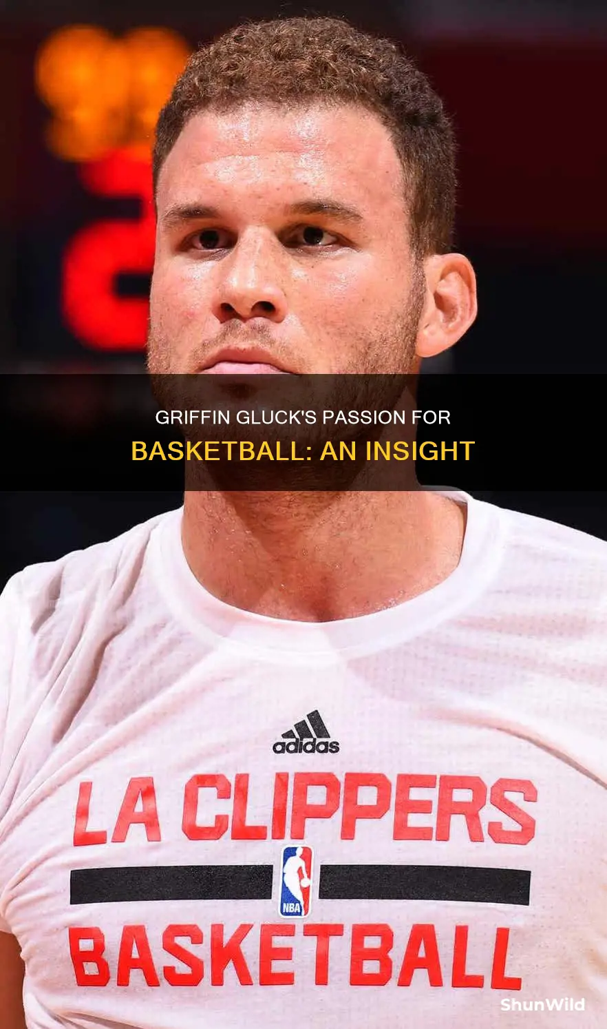 does griffin gluck like basketball