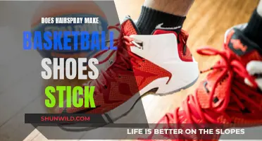 How Hairspray Enhances Basketball Shoe Traction