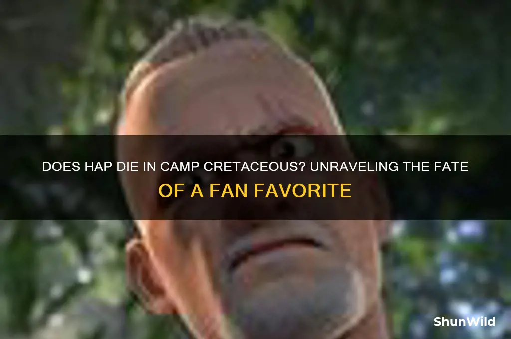 does hap die camp cretaceous