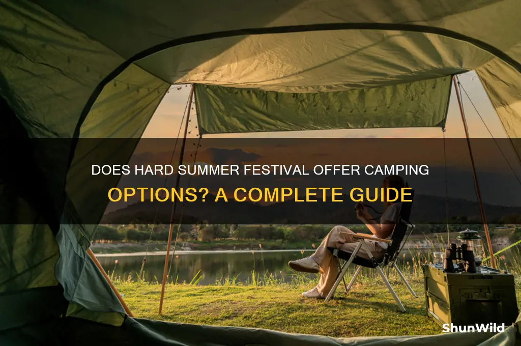 does hard summer have camping