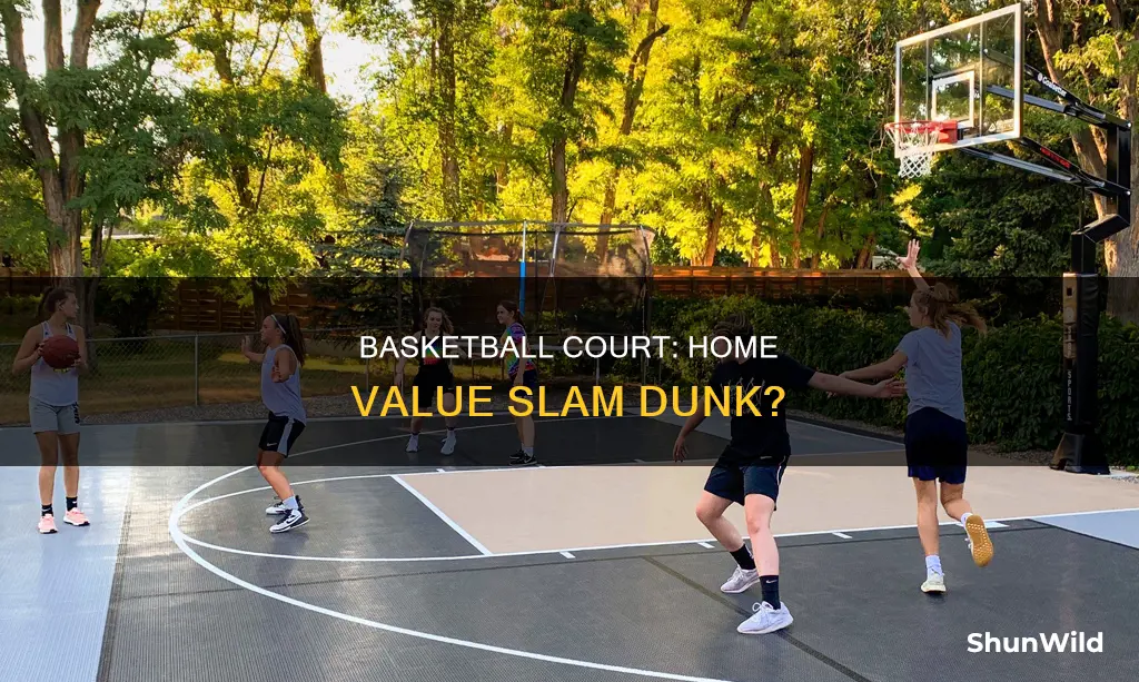 does having a permanant basketball add to your houses value