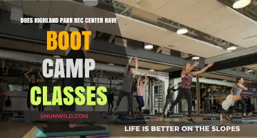 Highland Park Rec Center Boot Camp Classes: Availability and Details