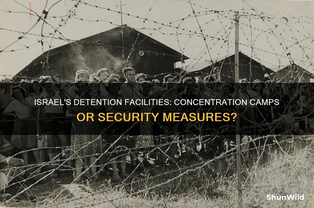 does isreal have concentration camps