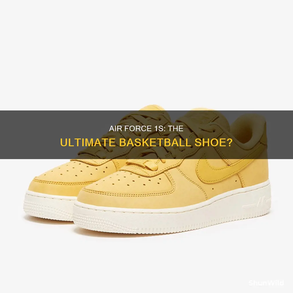 does it basketball air force 1