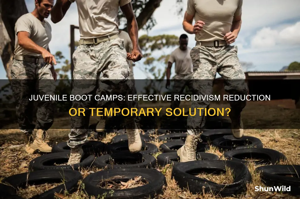 does juvenile boot camp reduce recidivism