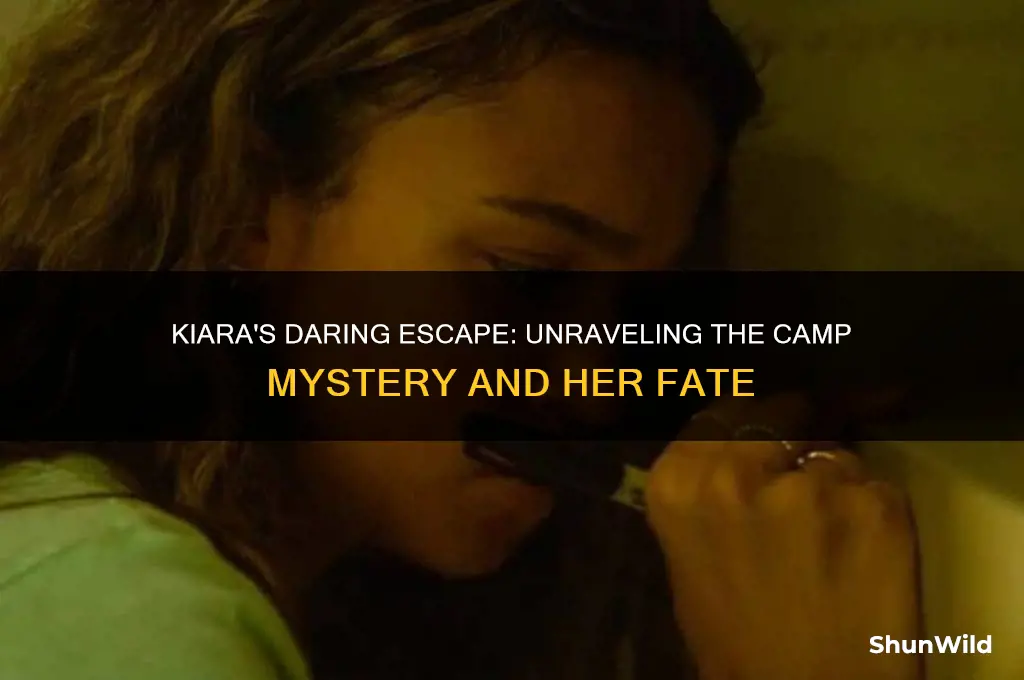 does kiara escape the camp