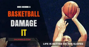 How Kicking a Basketball Affects Its Performance