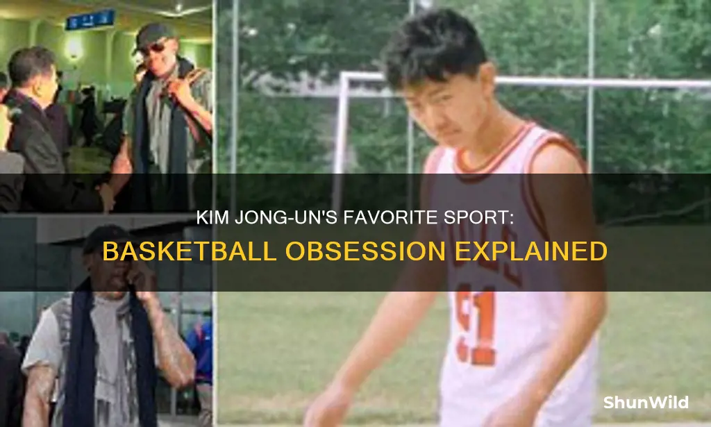 does kim jong un like basketball