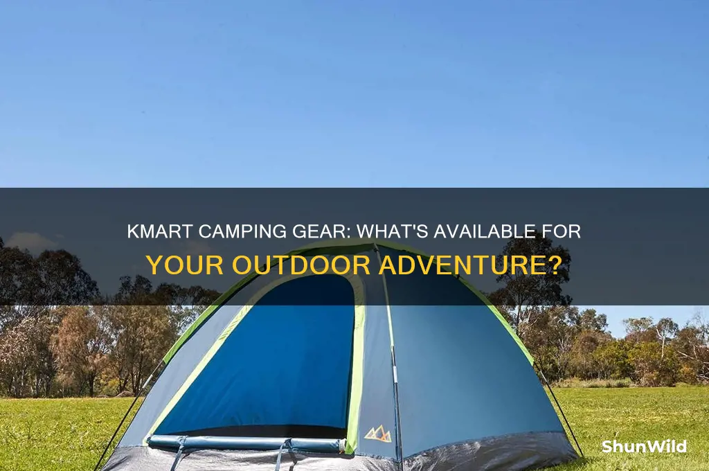 does kmart have camping gear