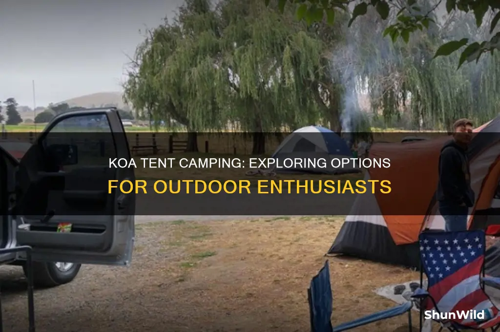 does koa have tent camping