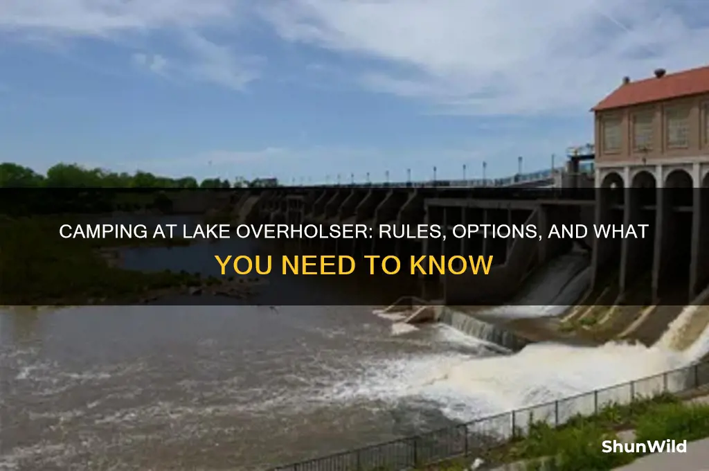 does lake overholser allow camping