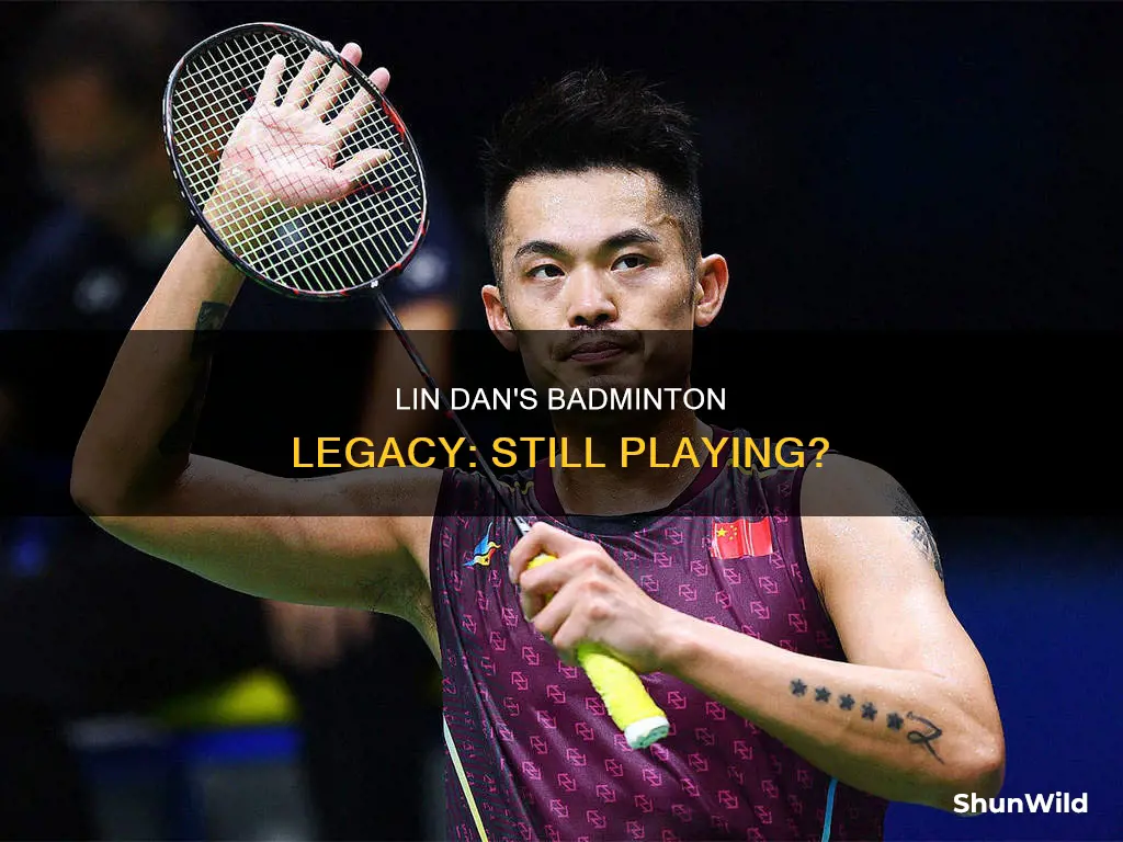 does lin dan still play badminton