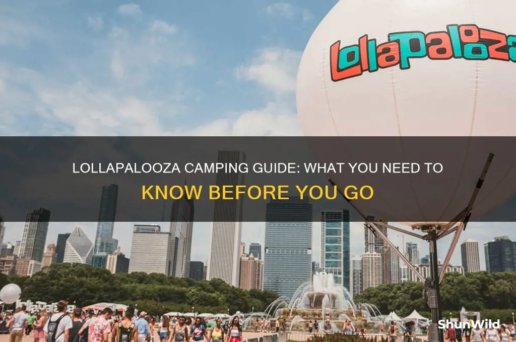 does lollapalooza have camping