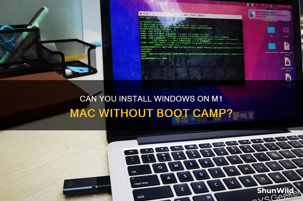 does m1 mac have boot camp