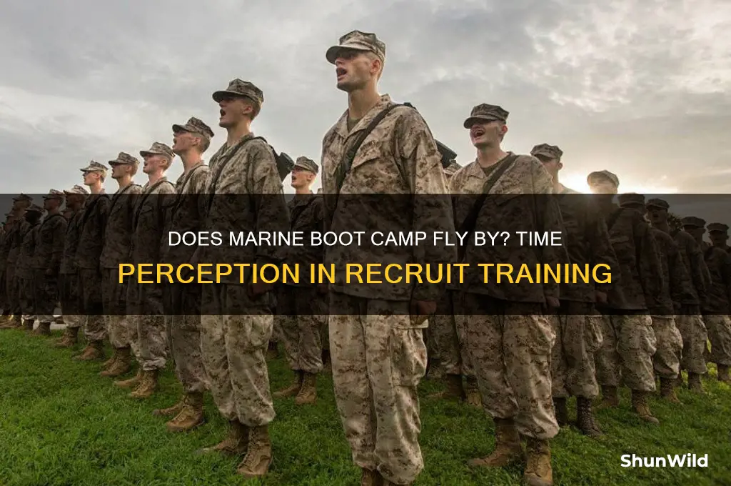does marine boot camp go by fast